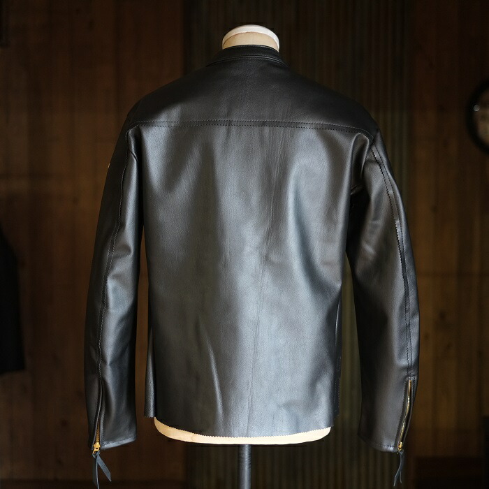 1950・60年代ミラノ製 ゴートスキン Leather Car Coat 1950・60年代ミラノ製 ゴートスキン Leather Car Coat