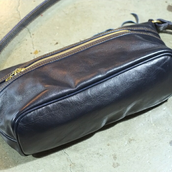 Y'2 LEATHER ワイツーレザー【BG-02】HORSE HIDE SHOULDER BAG