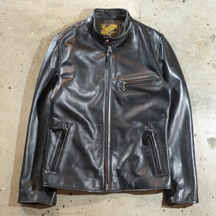 Y2レザー シングルライダース（SR-41）ジャケット　サイズ40 【美品】 Y'2 LEATHER ワイツーレザー【SR-41】【STEER OIL SINGLE RIDERS