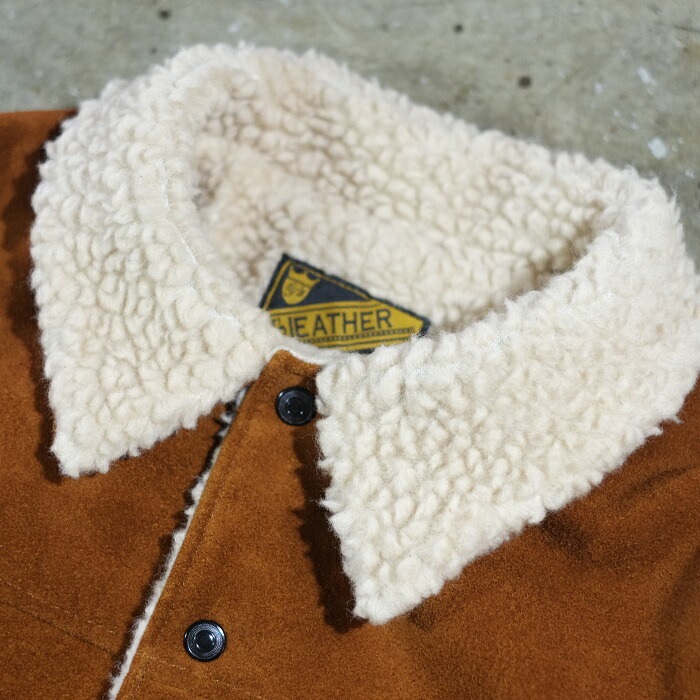 Y'2 LEATHER ワイツーレザー【WJ-02】【STEER SUEDE RANCH COAT