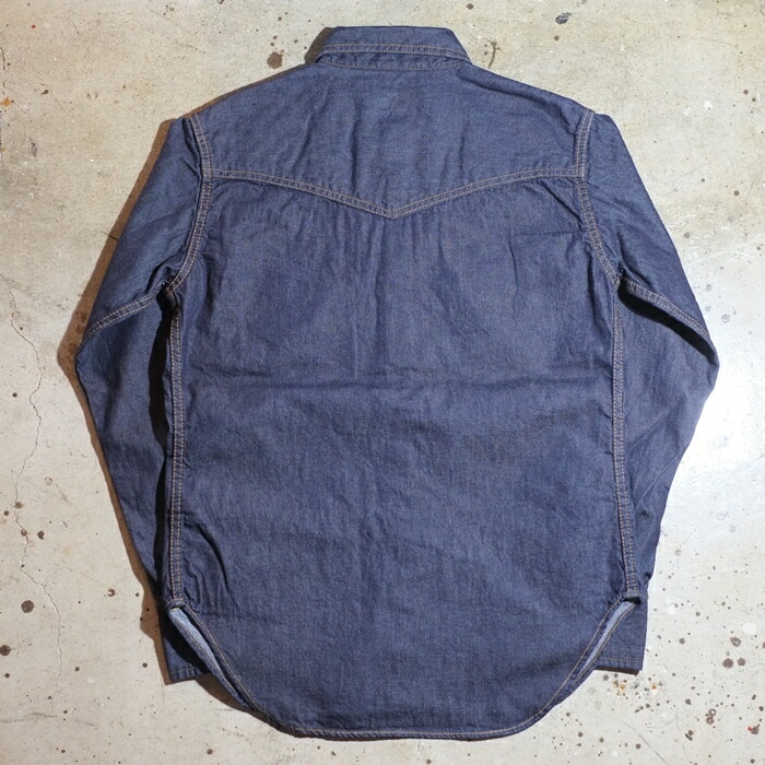 TCB RANCHMAN Shirt DENIM サイズ46 TCB jeans TCBジーンズ TCB RANCHMAN Shirt DENIM ランチマン