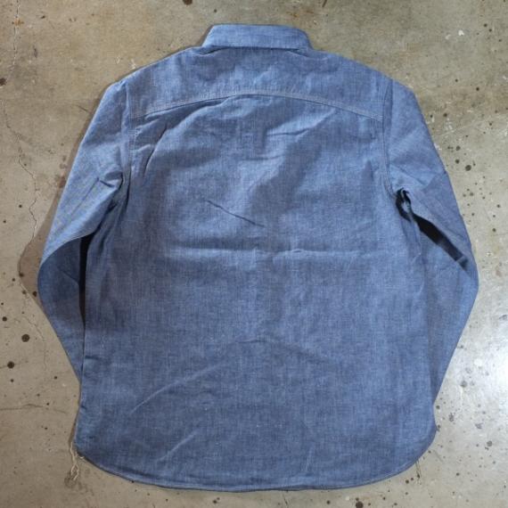 美品 TROPHY CLOTHING ハーフジップ ブラック シャンブレーシャツ 美品 TROPHY CLOTHING ハーフジップ ブラック シャンブレーシャツ