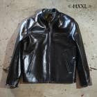Y'2 LEATHER ワイツーレザー【PR-64】【VINTAGE HORSE LIGHT SINGLE BREASTED JACKET≪BLACK≫】≪44XXL/46XXL≫シングルライダースジャケット