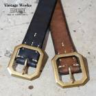 VINTAGE WORKS (ơ)DH5684ۥ쥶٥ ȬѥХå (٥󥺥쥶) ϥɥᥤ