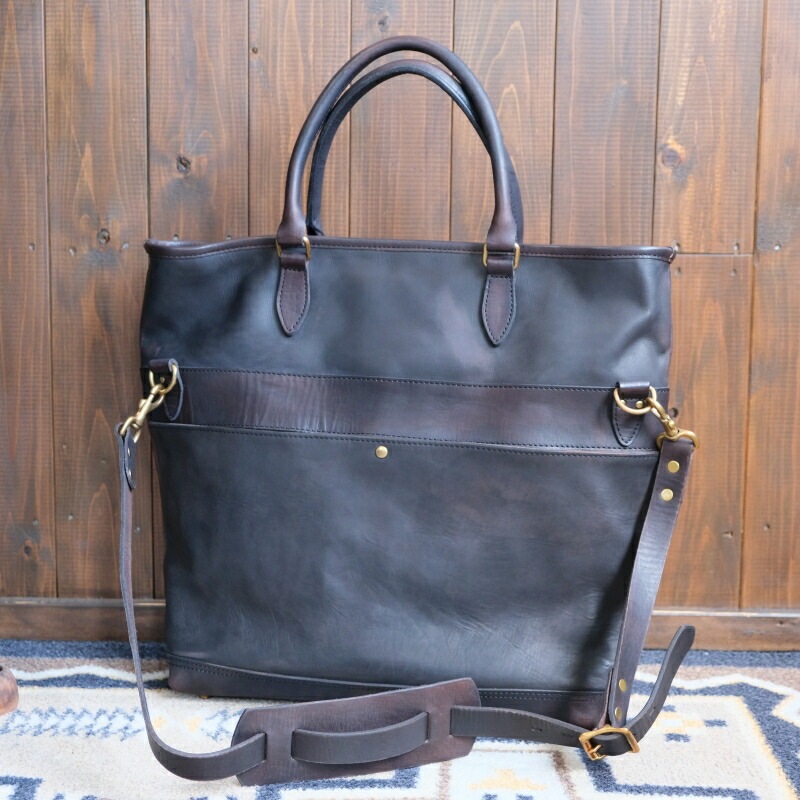 VASCO ヴァスコ【VS-244LS】【LEATHER NELSON 2WAY BAG】≪BLACK
