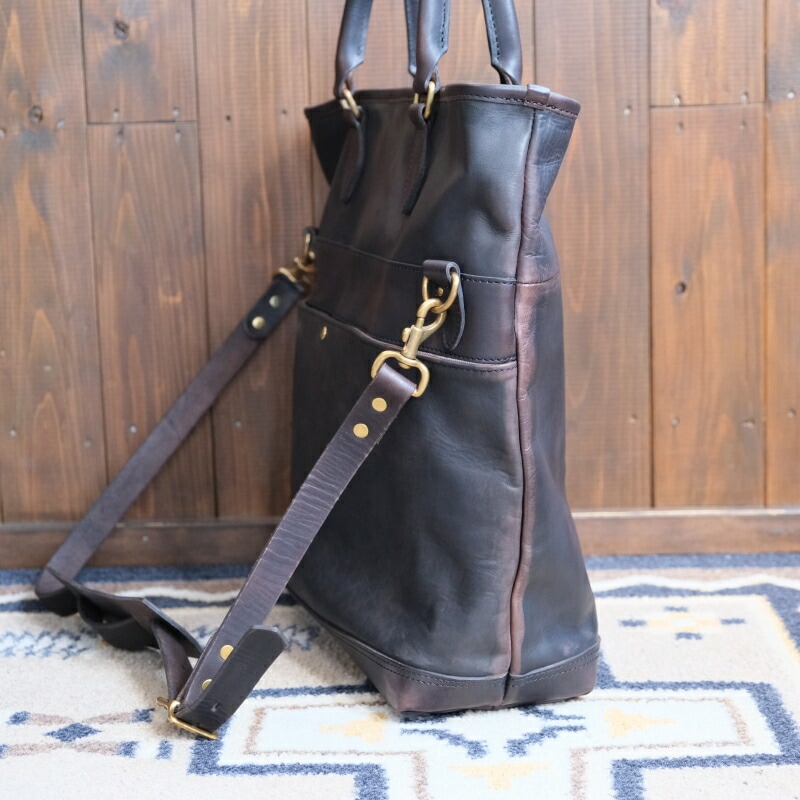VASCO ヴァスコ【VS-244LS】【LEATHER NELSON 2WAY BAG】≪BLACK