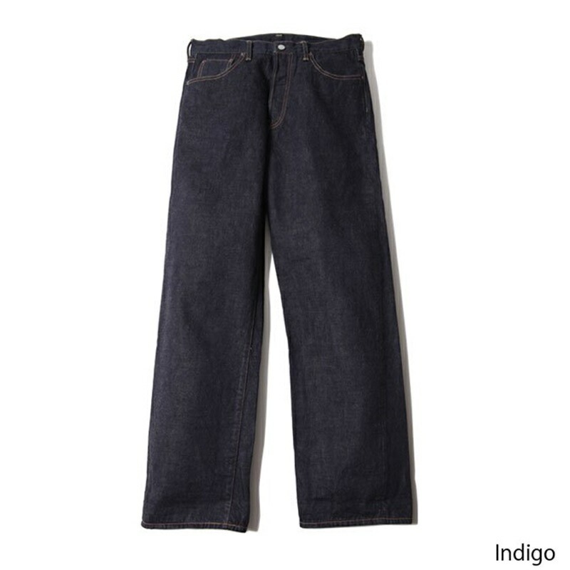 トロフィークロージングオーセンティックデニム　サスペンダーボタン付き TROPHY CLOTHING/トロフィークロージング】「Standard Authentic