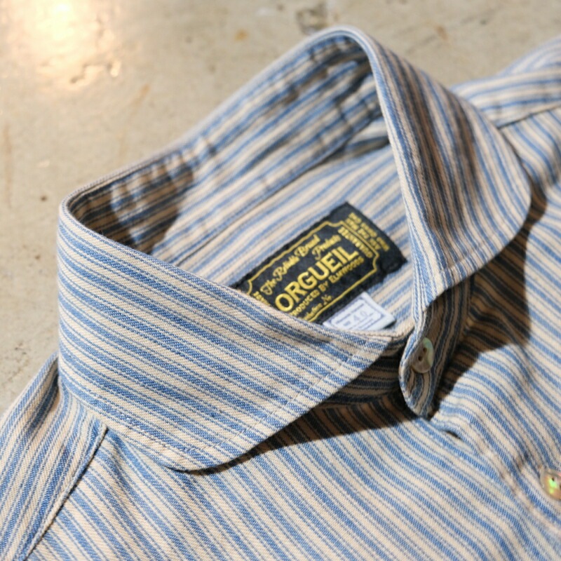 ORGUEIL オルゲイユ【OR-5002B Windsor Collar Shirt】ウィンザー