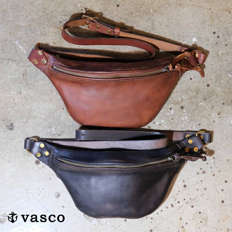 VASCO ヴァスコ【VS-242L】【LEATHER WAIST BAG -SMALL】レザー