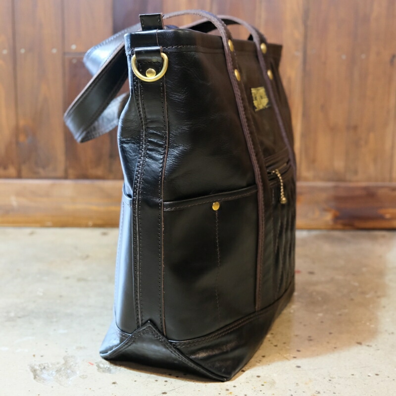 WEST RIDE(ウエストライド【PADDED TOTE BAG LEATHER】パデッド
