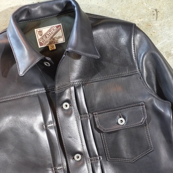 Y'2 LEATHER ワイツーレザー【EB-140】【ECO HORSE 1st Type Gジャン