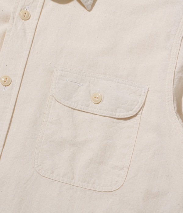 SUGAR CANE シュガーケーン 【SC27851】【WHITE CHAMBRAY WORK