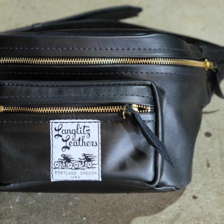 Langlitz Leathers ラングリッツレザー ウエストバッグ ブラック 楽天市場】Langlitz Leathers ラングリッツレザーズ 【Outside