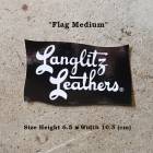 Langlitz Leathers (󥰥åĥ쥶)<BR>Sticker Flag Mediumڥեå ߥǥ<BR>ꥸʥ륹ƥå 10.5cm6.5cm
