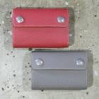 FUNNY �ե��ˡ���DOUBLE DOTS BILLFOLD�ۢ㥷���󥯥쥶���� ���֥�ɥåȥӥ�ե����� �����ϥ��� ������