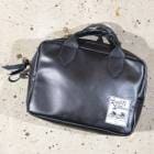 Langlitz Leathers ラングリッツレザーズ 【Dick Bag w/Handle≫】ディックバッグ 牛革 カウハイド BLACKステッチ MADE IN USA