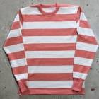 WESTRIDE �������ȥ饤�ɡ�HEAVY BORDER L/S TEE�ۢ�24SS���ꥫ�顼���SRMP /OAT�� �ܡ�����ĹµT����� ���åȥ�100% ������