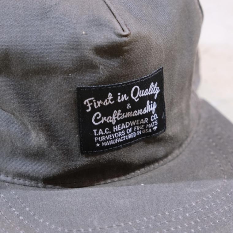 The ampal creativeベースボールキャップ BG x The Ampal Creative “1939” STRAPBACK CAP - BLACK – BLUE
