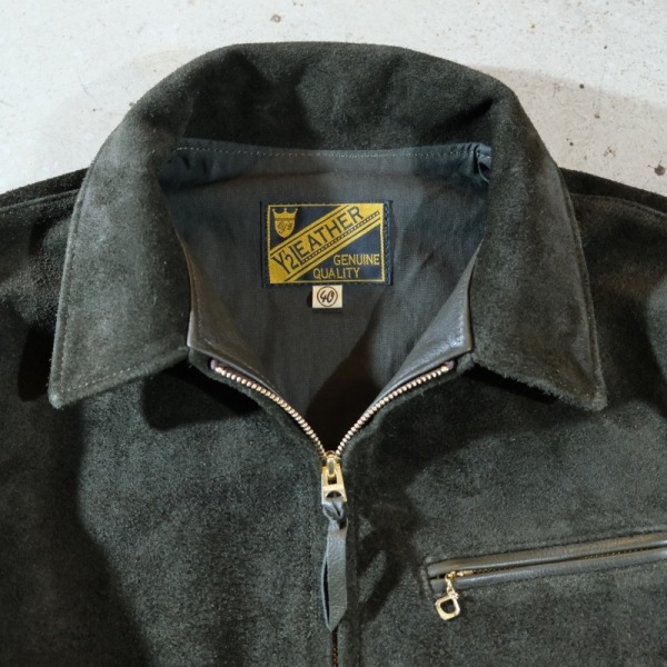 Y'2 LEATHER ワイツーレザー【TR-65】【STERR SUEDE SINGLE RIDERS
