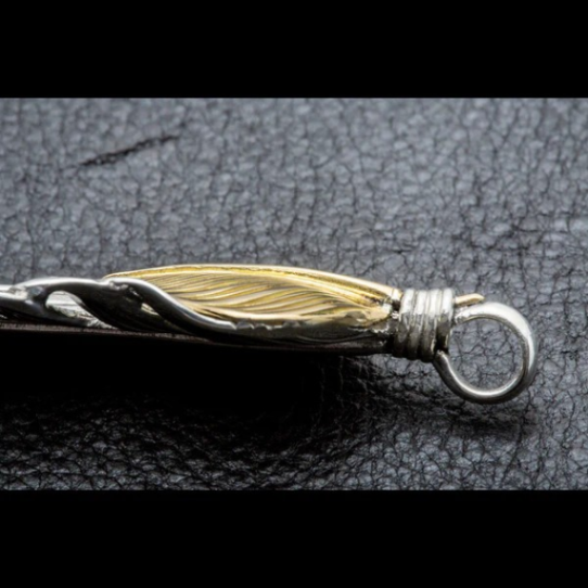 MOTOR NEW VINTAGE モーター【FT-02L】【FEATHER PENDANT (18K GOLD