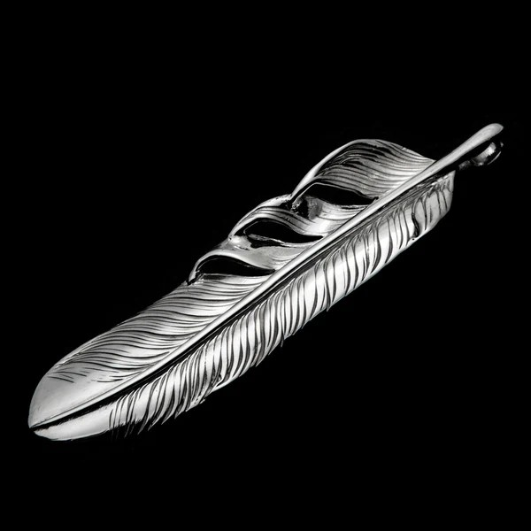 moto leather&craft フェザートップ 9月まで MOTOR NEW VINTAGE モーター【FT-04L】【FEATHER PENDANT 】≪LARGE