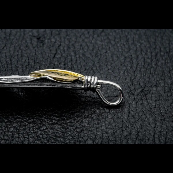 MOTOR NEW VINTAGE モーター【FT-06R】【FEATHER PENDANT (18K GOLD