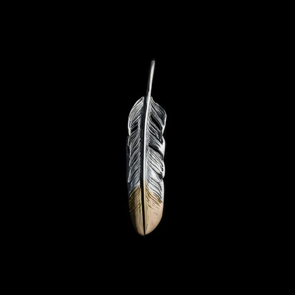 MOTOR NEW VINTAGE モーター【FT-09L】【FEATHER PENDANT (18K GOLD