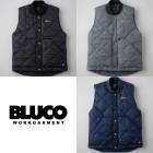 BLUCO ֥륳145-35-009ۡRIB COLLAR QUILTING VESTۥ֥顼ƥ󥰥٥ PRIMALOFT¢