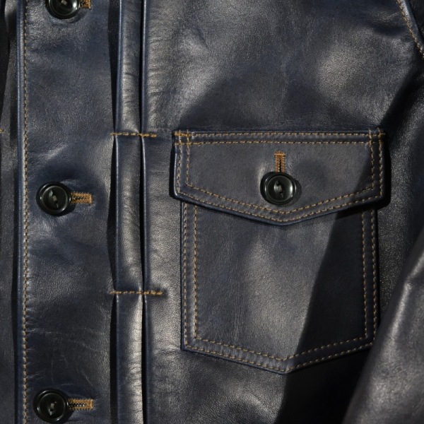 Y'2 LEATHER ワイツーレザー【IB-160】【INDIGO HORSE 1ST TYPE