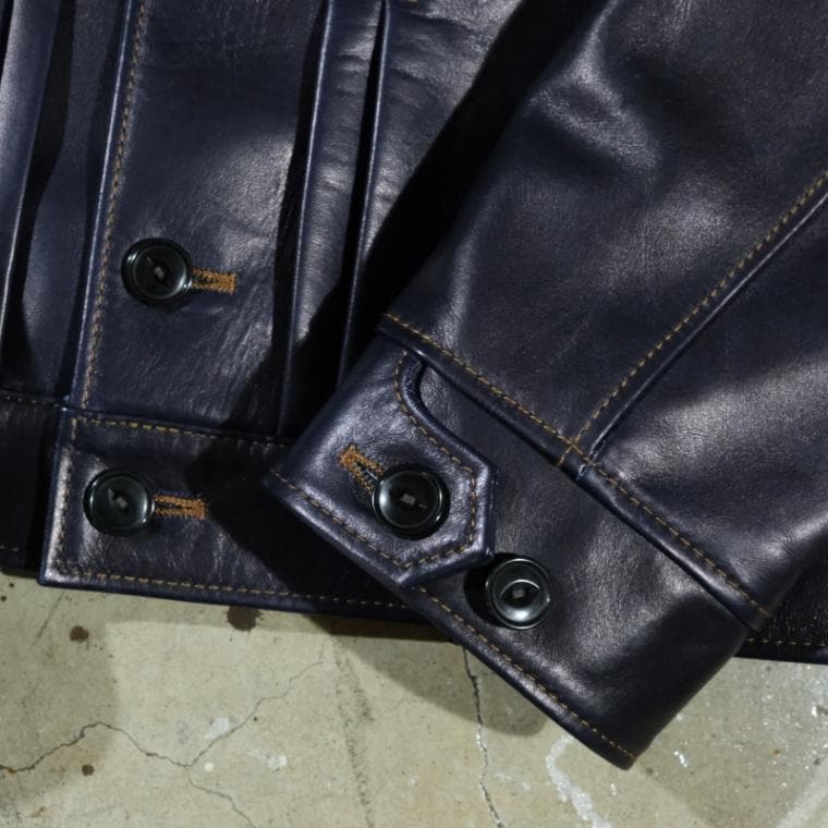 Y'2 LEATHER ワイツーレザー【IB-160】【INDIGO HORSE 1ST TYPE