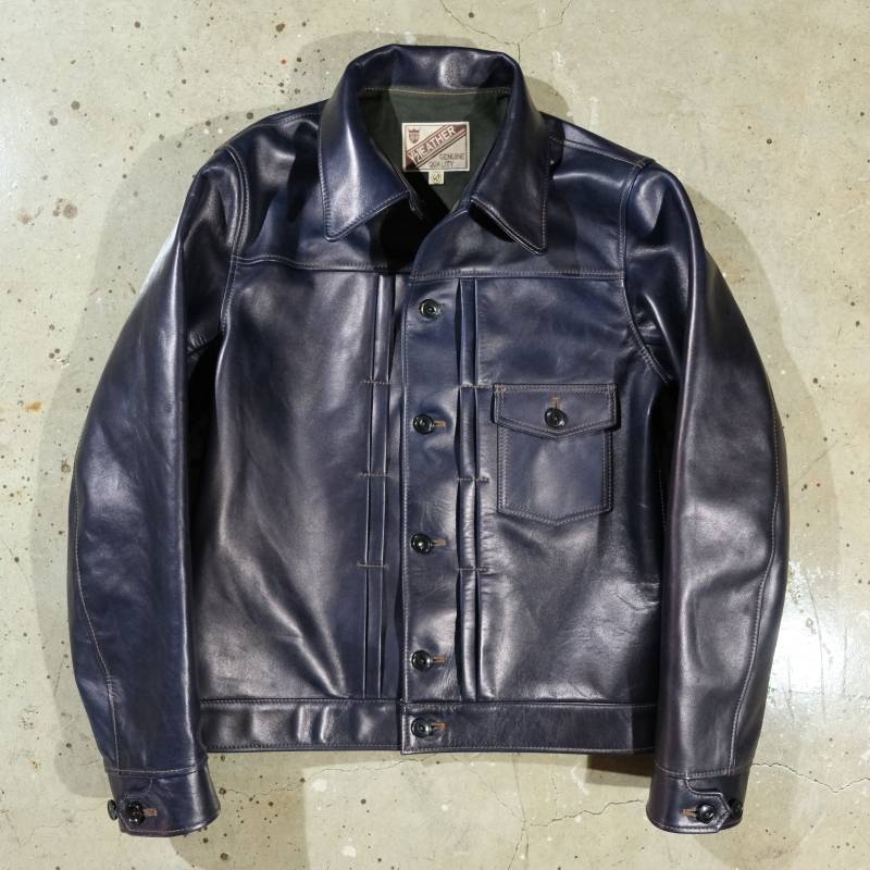 Y'2 LEATHERワイツーレザー　テーラードジャケット　ホースレザー馬革　L Y'2 LEATHER/ワイツーレザー】レザージャケット/ LJ-22 ANILINE