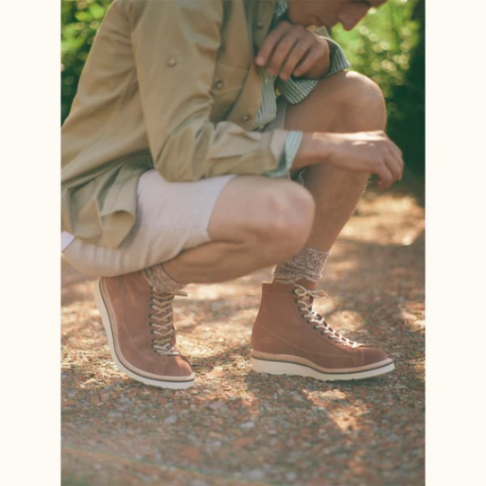 BROTHER BRIDGE◇レースアップブーツ/-/BRW/スウェード BROTHER BRIDGE