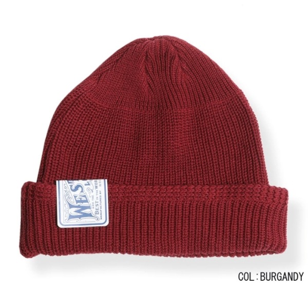 WESTRIDE ウエストライド【NEW COTTON WATCH CAP】ニューコットン 