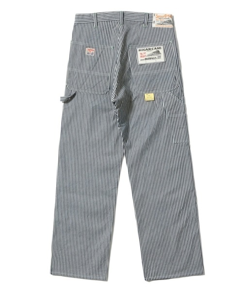 45Rpm ヒッコリーベイカーパンツ SUGAR CANE シュガーケーン【SC42496】【11oz. HICKORY STRIPE WORK