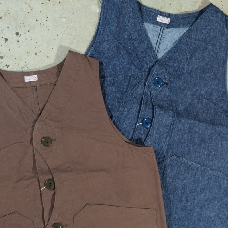 TCB Huntsman Vest ダック TCB Huntsman Vest ダック