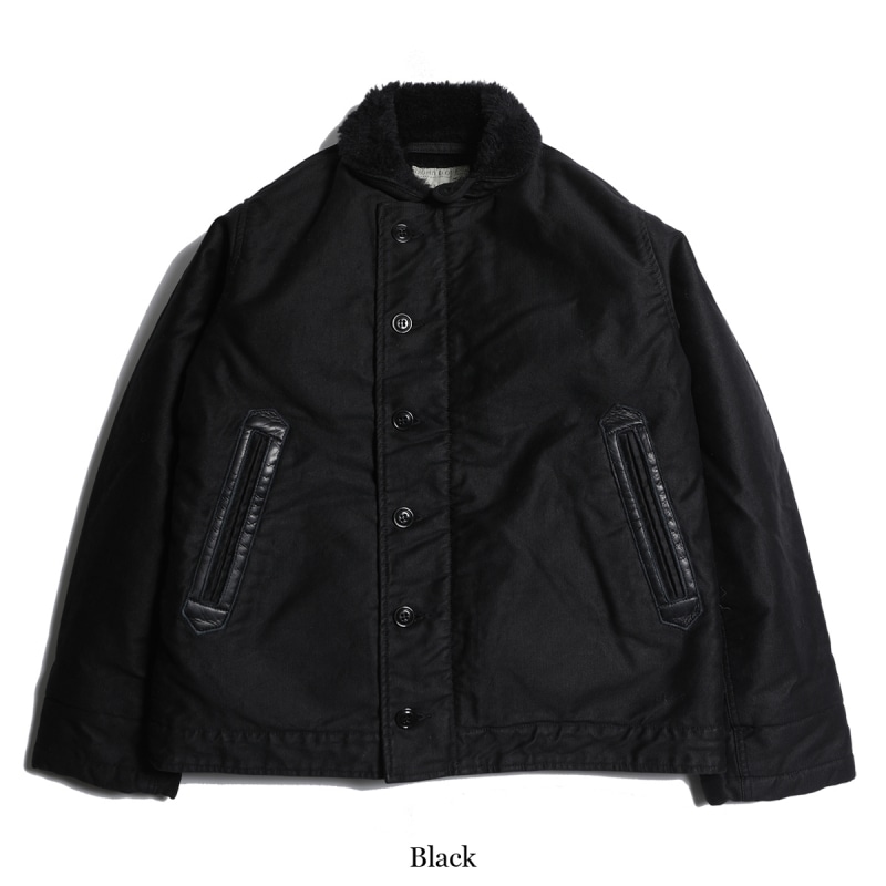 TROPHY CLOTHING N-1デッキジャケット Trophy Clothing - N-1 Mfg Jacket - Black