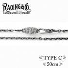 RAOING �������󥰡�Silver925 Chain TYPE C Custom�ۢ�50cm�� �ͥå��쥹�������� �������������� SILVER900/925 ��ù�