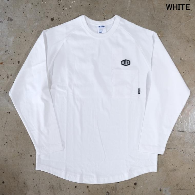 BLUCO ブルコ【151-12-009】【RAGLAN L/S TEE -HEX-】ブルコ プリント