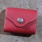 FUNNY �ե��ˡ���Pebble�ۢ㥷���󥯥쥶�����RED�� �ڥ֥� �ߥɥ륦����å� �ߥ˥�����å� �����ϥ���  ������