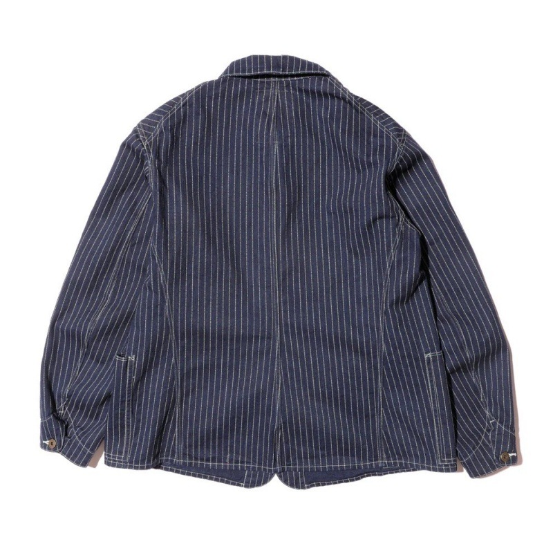 ストライプカバーオール　ジェラード　L 新品　JELADO JELADO ジェラード 【AG11406】【Steelbeam Coat】カバーオール