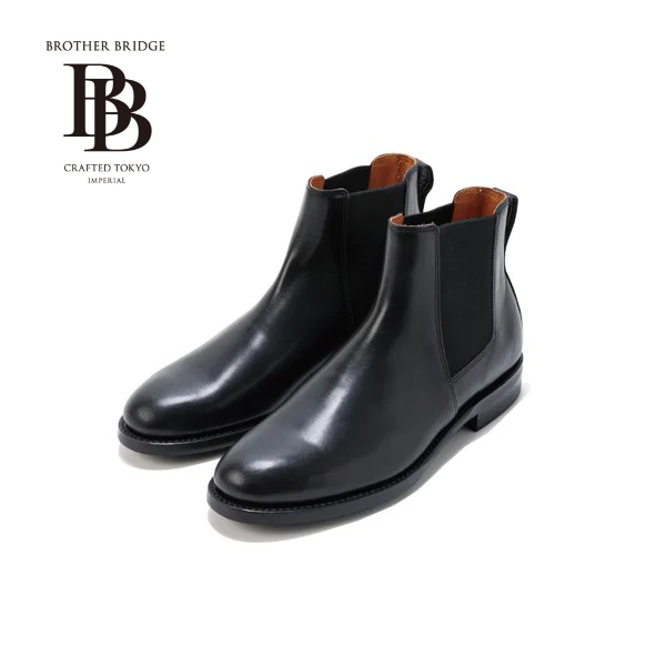BROTHER BRIDGE ブラザーブリッジ【ALBERT】≪VINTAGE BLK / CALF