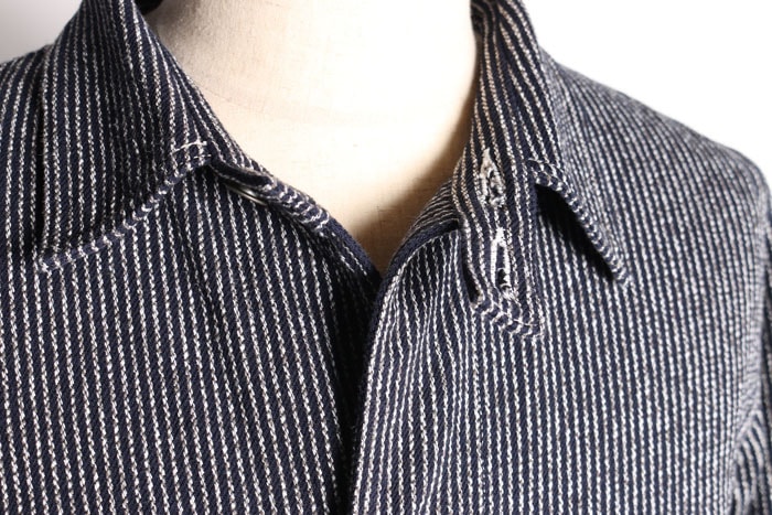 ウエストライド　ヒッコリー　カバーオール WESTRIDE ウエストライド【W&R WW2 3POCKET COVERALL】≪HICKORY