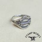 STAMP WORKS ������ץ������SWR-001�ۡ�Band Ring�ۢ�Arrow�䥢���� �������Х�ɥ�� ���� �ϥ�ɥᥤ�� ����С� SILVER925 