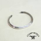 STAMP WORKS スタンプワークス【SWB-004】【Triangle Wire Bangle】トライアングルワイヤーバングル アクセサリー SILVER925 ハンドメイド