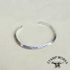 STAMP WORKS スタンプワークス【SWB-001】【Triangle Bangle Slim ≪1≫】トライアングルバングルスリム アクセサリー SILVER925 ハンドメイド