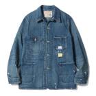 SUGAR CANE シュガーケーン【SC15708】【11oz. BLUE DENIM WORK COAT AGED MODEL】ブルーデニムワークコート カバーオール エイジングモデル COTTON100% 日本製