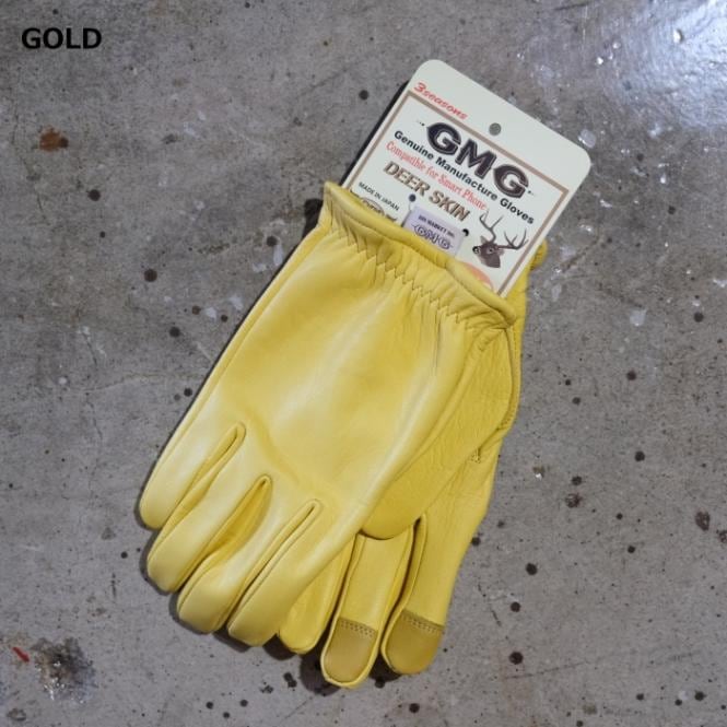 GMG ジーエムジー【GMG-07】【DEER SKIN GLOVE】≪ショート≫3シーズン