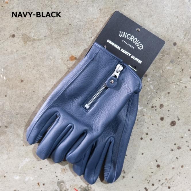UNCROWD アンクラウド【251-66-018】【DEERSKIN ZIPPER GLOVE】ディア