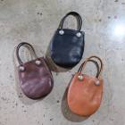 FUNNY ORIGINAL �ե��ˡ����ꥸ�ʥ��ROUND TOTE�ۢ�ӥ�ơ����쥶����饦��ɥȡ��ȥХå� �ߥ˥ȡ��� �����ϥ��� ������