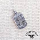 STAMP WORKS ������ץ������SWP-011�ۡ�25�� Coin Pendant�ۢ�Swastika�� ������ڥ����� ���凉�ƥ��� �ͥå��쥹�ȥå� �ϥ�ɥᥤ�� ����С�SILVER
